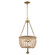 Taylan Three Light Pendant in Antique Gold (110|11603 AG)