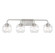 Baldwin Four Light Bathroom Vanity in Satin Nickel (159|V6-L8-4399-4-SN)