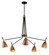 Utopia Five Light Chandelier in Soft Black (68|280-05-SBK)