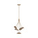 Viper Five Light Chandelier in Vintage Brass (314|DMI06)