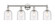 Edison Four Light Bath Vanity in Polished Nickel (405|616-4W-PN-G558-6SDY)