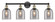 Edison Four Light Bath Vanity in Black Antique Brass (405|616-4W-BAB-G558-6SM)
