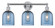 Edison Three Light Bath Vanity in Polished Chrome (405|616-3W-PC-G558-6BL)