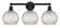 Edison Three Light Bath Vanity in Matte Black (405|616-3W-BK-G122C-8CL)