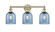 Edison Three Light Bath Vanity in Antique Brass (405|616-3W-AB-G558-6BL)