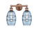 Edison Two Light Bath Vanity in Antique Copper (405|616-2W-AC-G557-6BL)