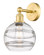 Edison One Light Wall Sconce in Polished Nickel (405|616-1W-PN-G556-8CL)