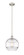 Edison One Light Mini Pendant in Brushed Satin Nickel (405|616-1S-SN-G556-12CL)