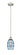 Edison One Light Mini Pendant in Polished Nickel (405|616-1S-PN-G557-6BL)