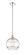 Edison One Light Mini Pendant in Polished Nickel (405|616-1S-PN-G556-12CL)