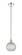 Edison One Light Mini Pendant in Polished Nickel (405|616-1S-PN-G122C-8CL)