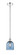Edison One Light Mini Pendant in Polished Chrome (405|616-1S-PC-G558-6BL)