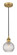 Edison One Light Mini Pendant in Brushed Brass (405|616-1P-BB-G122C-6CL)