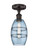 Edison LED Semi-Flush Mount in Oil Rubbed Bronze (405|616-1F-OB-G557-6BL)
