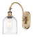 Ballston One Light Swing Arm in Brushed Brass (405|518-1W-BB-G558-6CL)