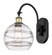 Ballston One Light Swing Arm in Black Antique Brass (405|518-1W-BAB-G556-8CL)