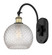Ballston One Light Swing Arm in Black Antique Brass (405|518-1W-BAB-G122C-8CL)