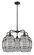 Ballston Five Light Chandelier in Oil Rubbed Bronze (405|516-5CR-OB-G557-8SM)