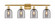 Ballston Four Light Bath Vanity in Brushed Brass (405|516-4W-BB-G558-6SDY)