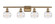 Ballston Four Light Bath Vanity in Brushed Brass (405|516-4W-BB-G556-6CL)