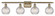 Ballston Four Light Bath Vanity in Antique Brass (405|516-4W-AB-G122C-6CL)