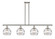 Ballston Four Light Island Pendant in Satin Gold (405|516-4I-SG-G556-8CL)