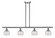 Ballston Four Light Island Pendant in Satin Gold (405|516-4I-SG-G556-6CL)