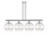 Ballston Four Light Island Pendant in Polished Chrome (405|516-4I-PC-G556-12CL)