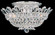 Trilliane Eight Light Semi-Flush Mount in Polished Stainless Steel (53|5867H)