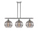 Ballston Three Light Island Pendant in Satin Gold (405|516-3I-SG-G556-10CL)