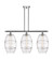 Ballston Three Light Island Pendant in Polished Chrome (405|516-3I-PC-G557-10CL)