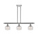 Ballston Three Light Island Pendant in Antique Copper (405|516-3I-AC-G556-6CL)