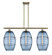 Ballston Three Light Island Pendant in Antique Brass (405|516-3I-AB-G557-10BL)