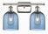 Ballston Two Light Bath Vanity in Polished Nickel (405|516-2W-PN-G558-6BL)