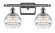 Ballston Two Light Bath Vanity in Polished Chrome (405|516-2W-PC-G556-6CL)