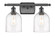 Ballston Two Light Bath Vanity in Oil Rubbed Bronze (405|516-2W-OB-G558-6CL)