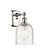 Ballston One Light Wall Sconce in Polished Nickel (405|516-1W-PN-G558-6SDY)