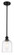 Ballston One Light Mini Pendant in Matte Black (405|516-1S-BK-G558-6CL)