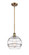 Ballston One Light Mini Pendant in Brushed Brass (405|516-1S-BB-G556-10CL)