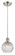 Ballston One Light Mini Pendant in Brushed Satin Nickel (405|516-1P-SN-G122C-6CL)