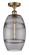 Ballston One Light Semi-Flush Mount in Brushed Brass (405|516-1C-BB-G557-8SM)