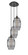 Ballston Three Light Pendant in Matte Black (405|113B-3P-BK-G557-8SM)
