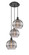 Ballston Three Light Pendant in Matte Black (405|113B-3P-BK-G556-10SM)