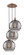 Ballston Three Light Pendant in Antique Copper (405|113B-3P-AC-G556-12SM)
