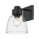 Remy One Light Wall Sconce in Matte Black (62|0314-1W BLK-CLR)