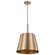 Alexis One Light Pendant in Burnished Brass / Gold (72|60-7938)