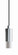Short Frosted Light Guide LED Pendant in Polished Chrome (326|SP-LGD-SF-01-PC-30K-3W-SP5)