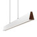 Flair LED Linear Pendant in White (326|FLR-48L-WH-27U-30K-WN)