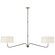 Canto LED Chandelier in Bronze and Brass (268|TOB 5353BZ/HAB-L)