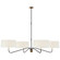 Canto LED Chandelier in Bronze and Brass (268|TOB 5350BZ/HAB-L)